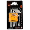 Набор ключей имбусовых Вихрь HEX, 9 шт, 1.5-10 мм 73/6/5/11