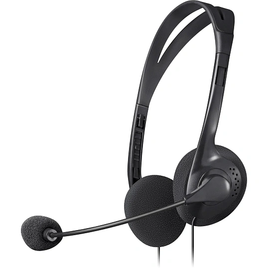 Гарнитура Defender Aura 102 черный, кабель 1,8 м (63102)