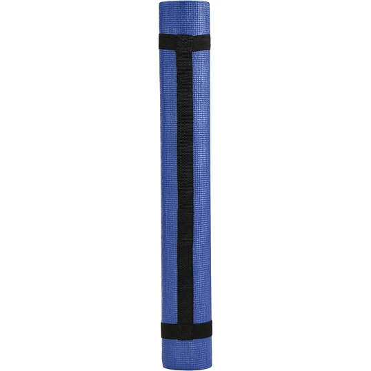 Коврик для фитнеса и йоги  173х61х0,3см, YM01-PVCYO-Blue