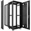 Шкаф напольный 19, 42U Cabeus ND-SC-42U60/120-BK 600x1200mm передн и задн