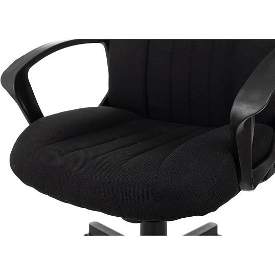 Кресло БР Комус Мебель EChair 665 ткань,черный,пластик