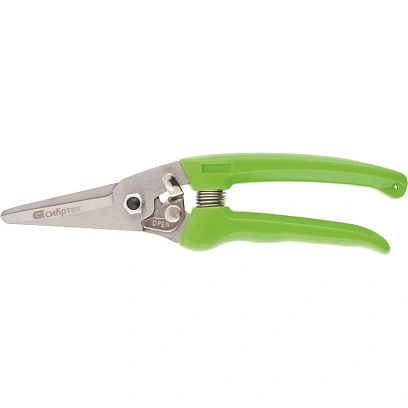 Секатор Сибртех 205мм пластиковые рукоятки 60494