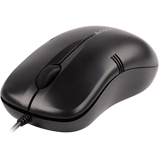Мышь компьютерная A4Tech OP-560NUS черный (1200dpi) silent USB/3but