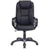 Кресло VB_Бюрократ для руковод CH-839 черный Leather Black эко.кожа пластик
