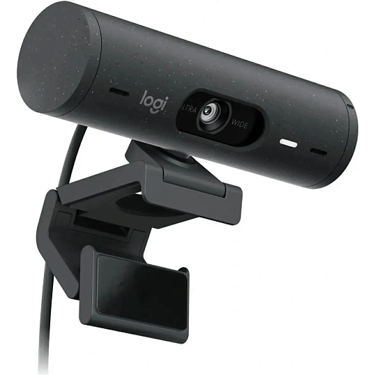 Веб-камера Logitech HD Brio 500 черн.4Mpix 1920x1080 USB-C,микр(960-001424)