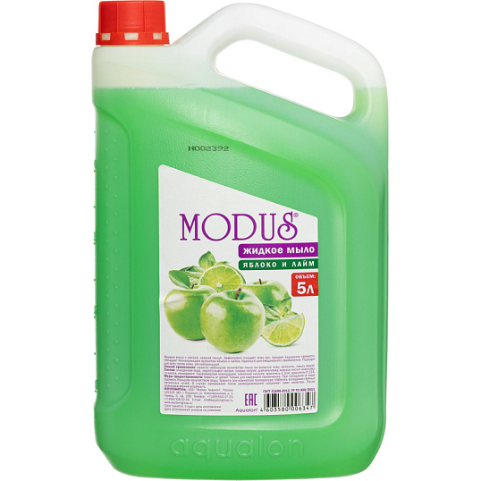 Мыло жидкое MODUS 5л Яблоко и лайм