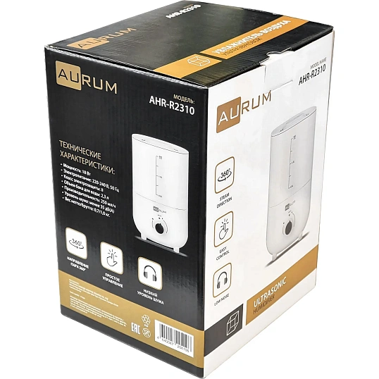 Увлажнитель ультразвуковой Aurum AHR-R2310