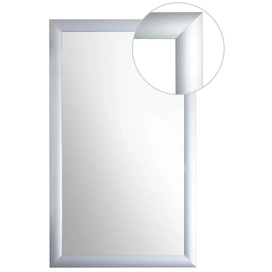 Зеркало KD_настенное Комус Мебель1801 СЕ-1, 644х436 серебро