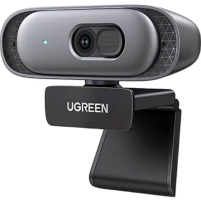 Веб-камера UGREEN CM778 (35626) USB HD Camera 2K@30FPS цв. серый
