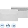 Конверт белый E65с трип 110х220 80г Attache Economy 80 гр 100шт/уп 10уп/кор