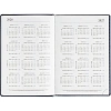 Ежедневник датированный 2026, синий, А5, 148x218 мм, 352 стр,АТТАСНЕ Agenda