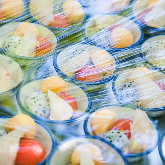 Пленка пищевая  пищ. п/э 45см х 200м 5 мкм прозрачная