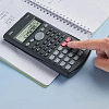 Калькулятор научный Deli E1710SR,240фун,2стр.дисп,10+2разр,162х84,темн.сер