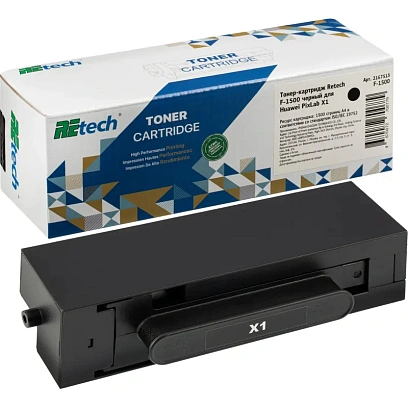 Тонер-картридж Retech F-1500 чер. для для Huawei PixLab X1