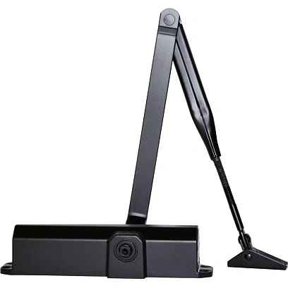 Доводчик Dormakaba TS Compakt с рыч.тягой, до 100 кг, чёрный (67010119)