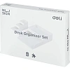 Лоток горизонтальный д/бум Deli NuSign ENS001-white 2лотка + орган-р бел