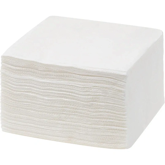 Салфетки бумажные Plushe Standart 24х24см 1сл 100шт/уп