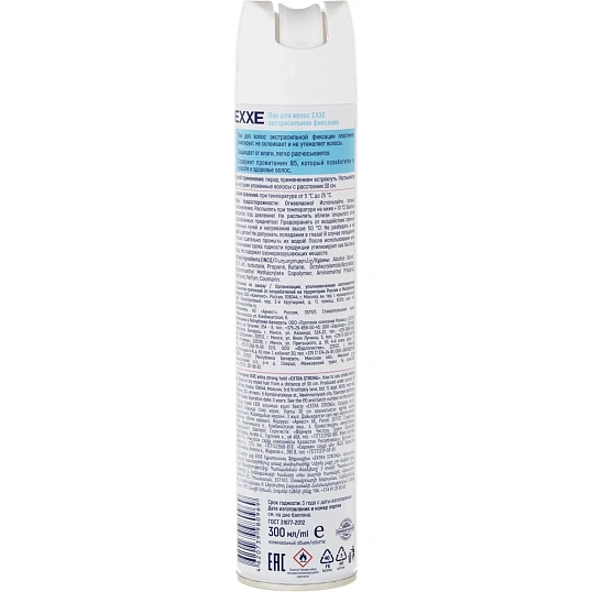 Лак EXXE EXTRA STRONG экстрасильная фиксация, 300 мл