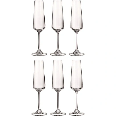 Бокал для шамп CORVUS, 160 мл  (набор 6шт)арт. 91L/1SC69/0/00000/160-664