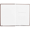Ежедневник недатированный корич, тв.пер, 140х200, 160л, Lozanna AZ052/brown