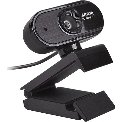 Веб-камера A4Tech (PK-925H) черный 2Mpix (1920x1080) USB2.0 с микрофоном