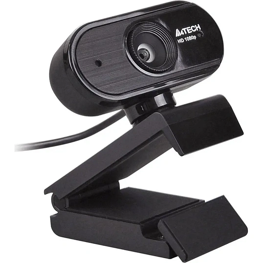 Веб-камера A4Tech (PK-925H) черный 2Mpix (1920x1080) USB2.0 с микрофоном