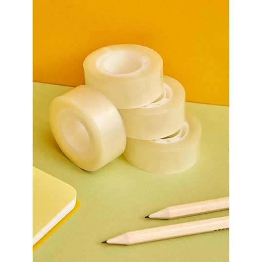 Клейкая лента канцелярская Комус 15х33 , 10 шт./уп.