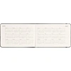 Еженедельник датированный 2026 IF 16х105см 64л, тв с рез, Grace I1803/black