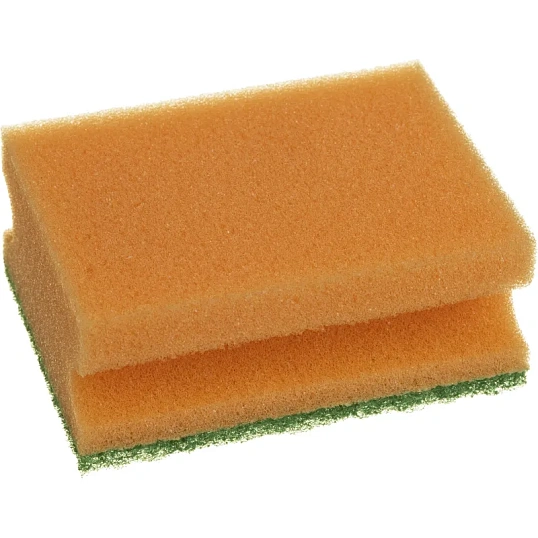 Губки для посуды Luscan Professional 90х70х38 мм 5 шт/уп