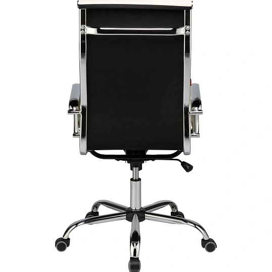 Кресло ЮШД Комус Мебель Easy Chair 711 экокожа, бежевый, хром