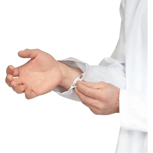 Халат муж у17 ХАССП (сатори) бел 96-100/170-176