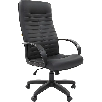 Кресло VT_Chairman 480 LT кожзам черный