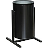 Урна стальная арт СЛ2-300 черная 300х510мм объем 36 л К