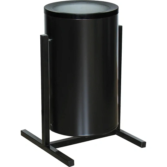 Урна стальная арт СЛ2-300 черная 300х510мм объем 36 л К