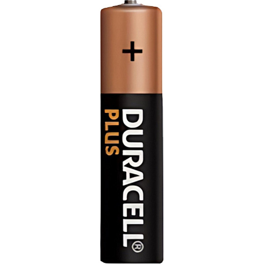 Батарейка DURACELL PLUS AAA BL4 (4шт/уп)
