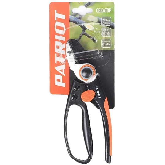 Секатор PATRIOT PAP-203, с наковаленкой, 203 мм (777004207)