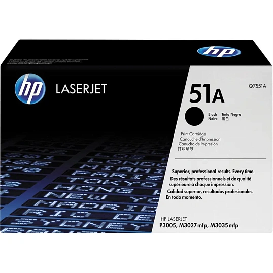Картридж лазерный HP 51A Q7551A чер. для LJ P3005/M3035