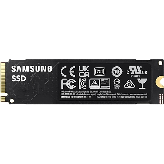 SSD накопитель Samsung 990 EVO 2Tb, M.2 2280, PCIe 4.0 x4 (MZ-V9E2T0BW)