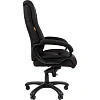 Кресло VT_Chairman 410 ткань SX черный (черный пластик)