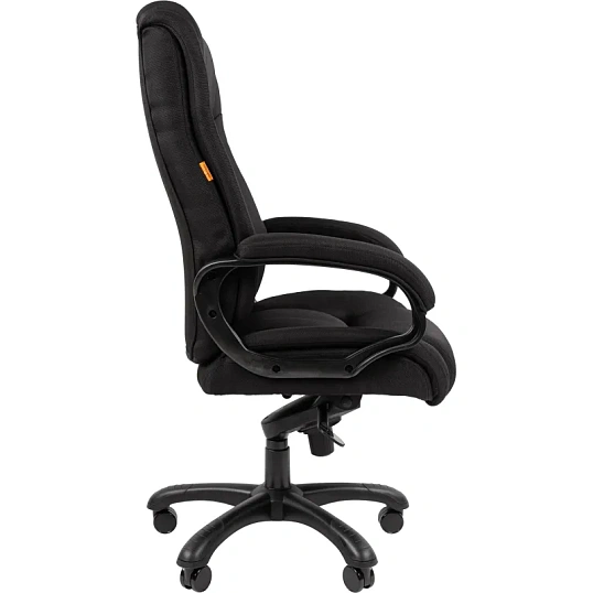 Кресло VT_Chairman 410 ткань SX черный (черный пластик)