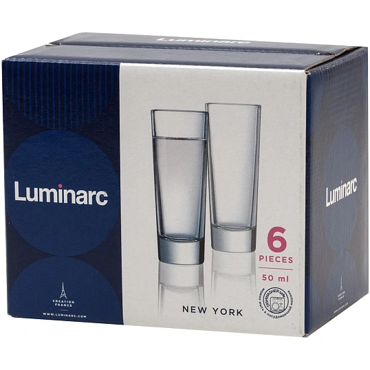 Набор стопок НЬЮ-ЙОРК 6шт 50мл (H5018)