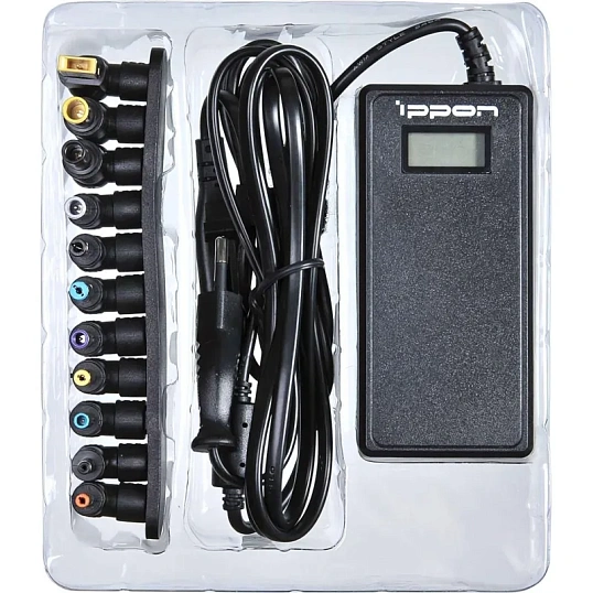 Блок питания Ippon D90U автоматический 90W 15V-19.5V 4.5A (D90U)