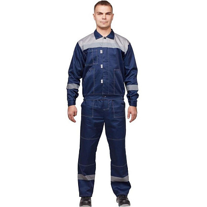 Костюм летний муж. л20-КПК син/сер (р.72-74) 182-188 (Арсенал-СП)