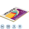 Бумага цветная Attache Multicolor А4,80г(10цв.интенсив,пастель по 10л)100л