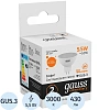 Лампа светодиодная Gauss LED Elementary MR16 GU5.3 5.5Вт 3000К, 13516