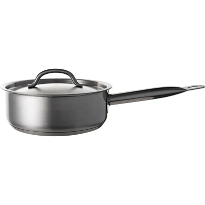 Сотейник 1,7л, нержавеющая сталь, тройное дно, d=195, h=68, индукция