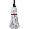 Швабра веревочная д/пола отжимная х/б вращающ. металл ручка 135см