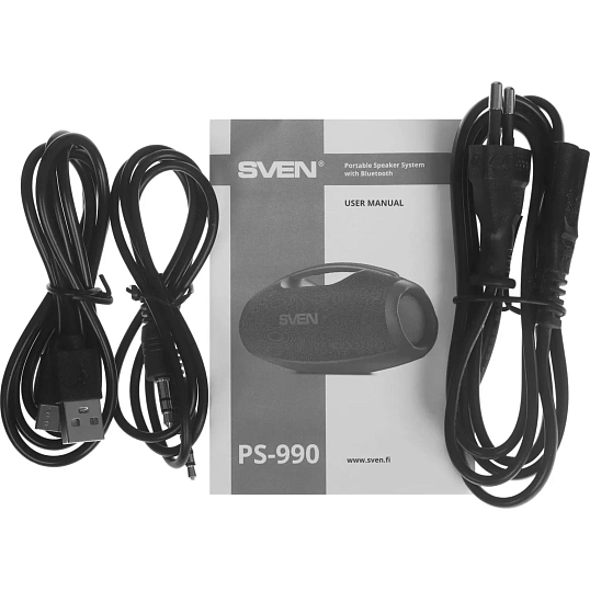 Акустическая система Sven PS-990, 2x90 Вт, IPx7, TWS/Bt/USB, встр аккум