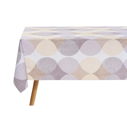 Скатерть ПВХ на тканевой основе Dekorelle Adèle 126, разм. 160х140 см