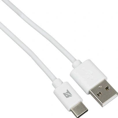 Кабель  U152/BT-JCBL-003, 2,4A, 1м, USB - Type-C, TPE, белый